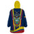 Ecuador Independence Day Wearable Blanket Hoodie Monumento a la Independencia Quito 10th August - Wonder Print Shop