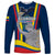 Custom Ecuador Independence Day Long Sleeve Shirt Monumento a la Independencia Quito 10th August - Wonder Print Shop