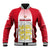 England Baseball Jacket Three Lions and Tudor Rose - Wonder Print Shop