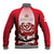 England Baseball Jacket Three Lions and Tudor Rose - Wonder Print Shop