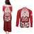 England Couples Matching Puletasi Dress and Long Sleeve Button Shirts Three Lions and Tudor Rose - Wonder Print Shop