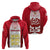 England Hoodie Three Lions and Tudor Rose - Wonder Print Shop