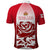 England Polo Shirt Three Lions and Tudor Rose - Wonder Print Shop