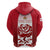 Personalised England Hoodie Three Lions and Tudor Rose - Wonder Print Shop