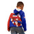 Costa Rica Kid Hoodie Costa Rica Coat Of Arms With Flowers - Wonder Print Shop