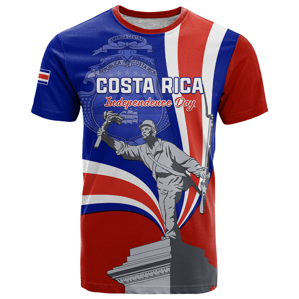 Costa Rica Independence Day T Shirt Juan Santamaria National Hero - Wonder Print Shop