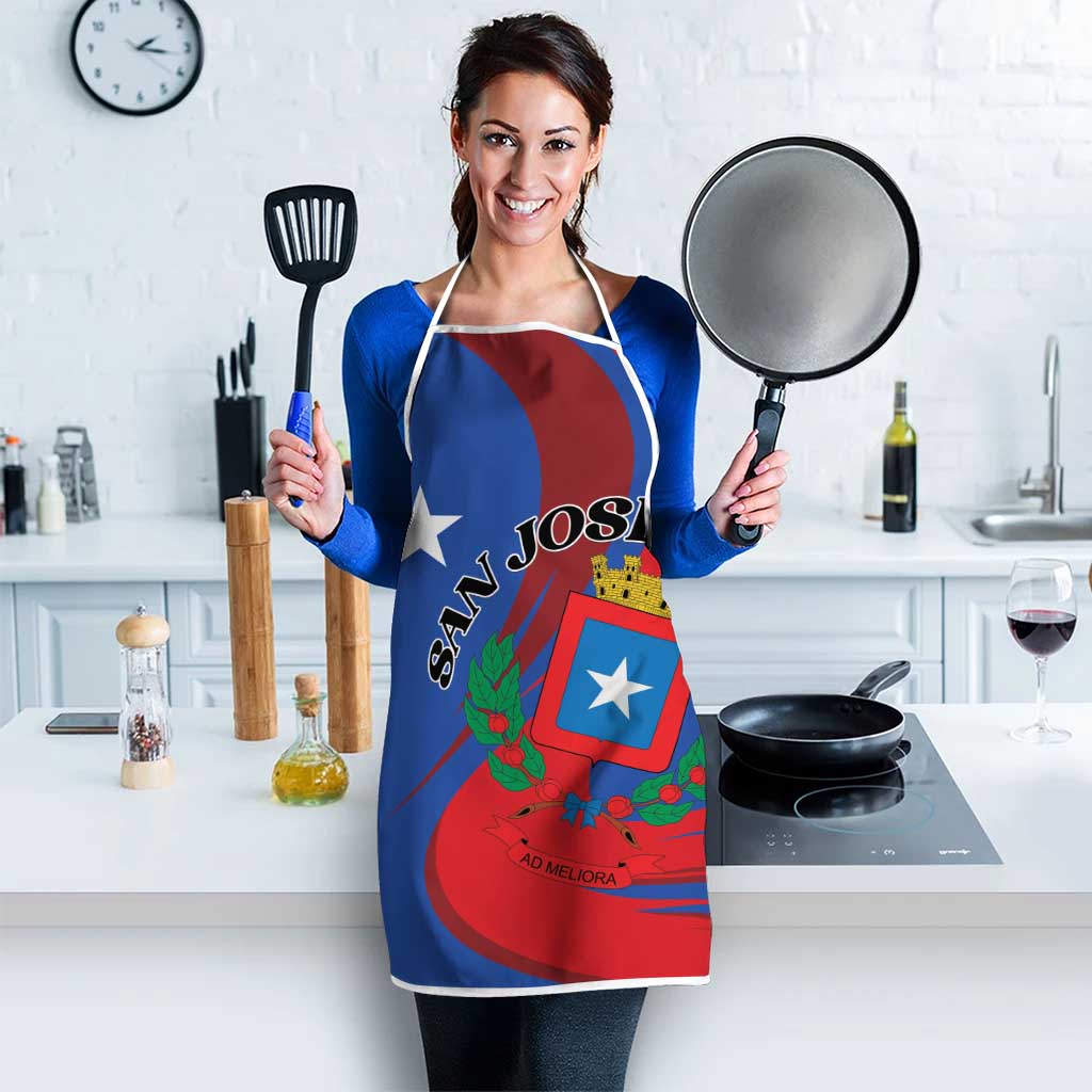 Costa Rica San José Apron Ad Meliora - Wonder Print Shop
