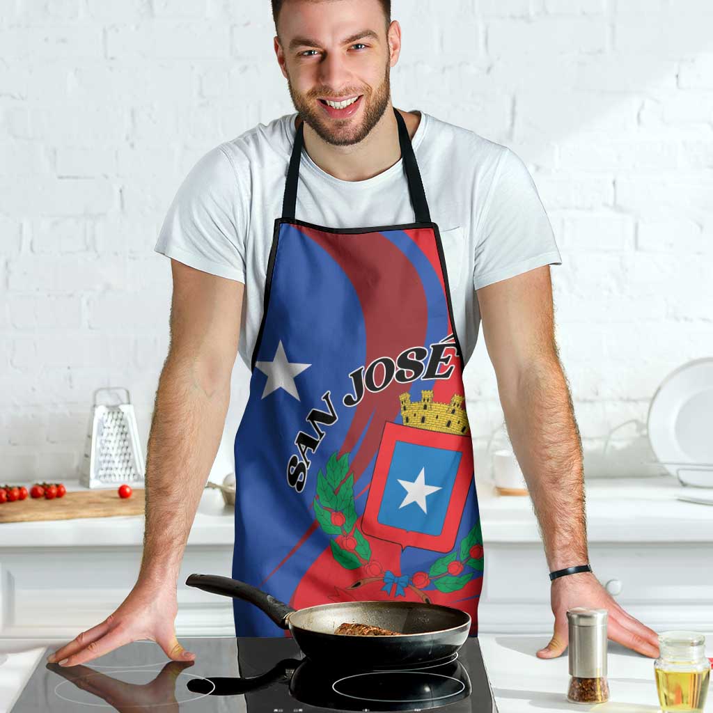 Costa Rica San José Apron Ad Meliora - Wonder Print Shop