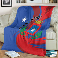 Costa Rica San José Blanket Ad Meliora - Wonder Print Shop