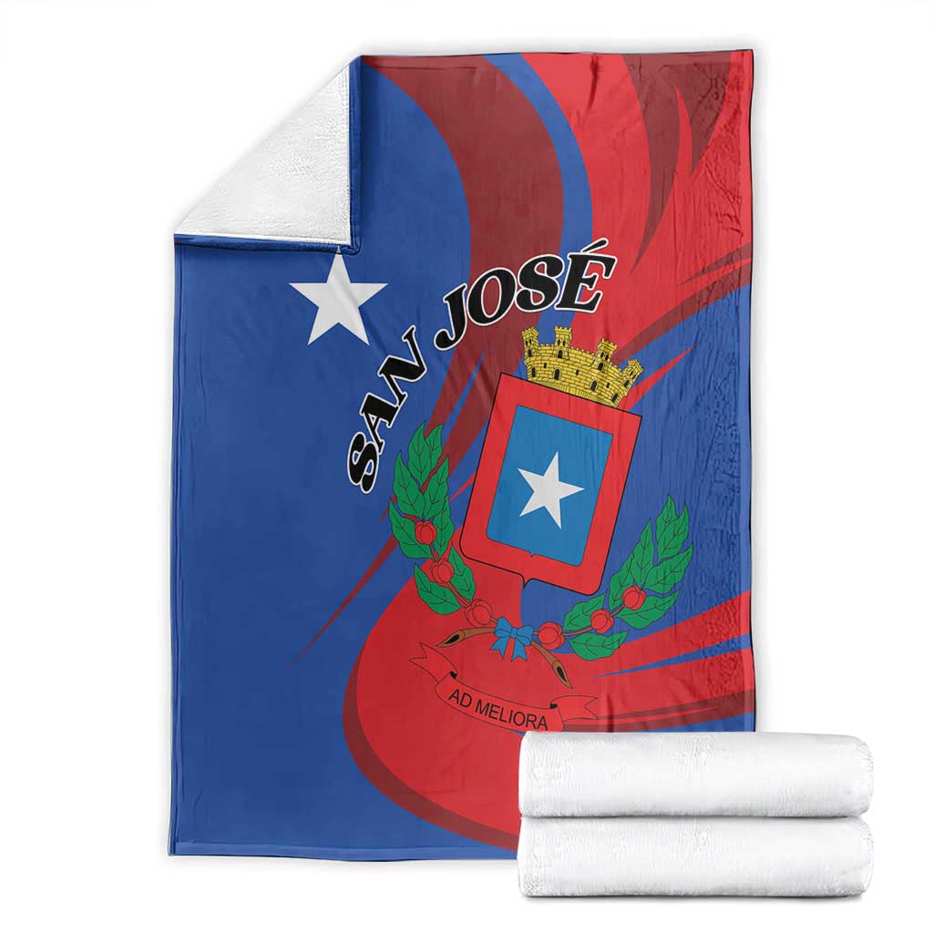Costa Rica San José Blanket Ad Meliora - Wonder Print Shop