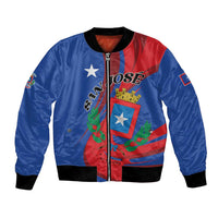 Personalized Costa Rica San José Bomber Jacket Ad Meliora - Wonder Print Shop