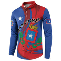 Personalized Costa Rica San José Button Sweatshirt Ad Meliora - Wonder Print Shop