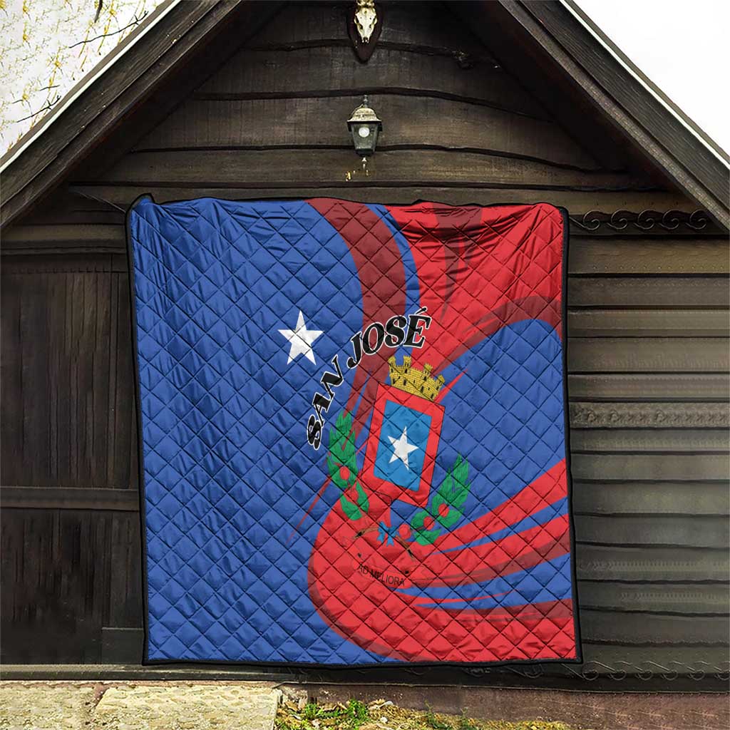 Costa Rica San José Quilt Ad Meliora - Wonder Print Shop