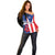 Personalized Boricua Off Shoulder Sweater Puerto Rico El Morro Flag Style - Wonder Print Shop