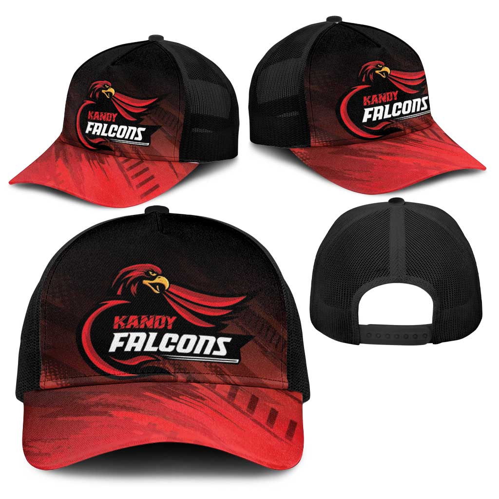 Kandy Cricket Falcons Baseball Net Cap Ready to Roar and Soar - Wonder Print Shop