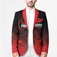 Custom Kandy Cricket Falcons Blazer Ready to Roar and Soar - Wonder Print Shop
