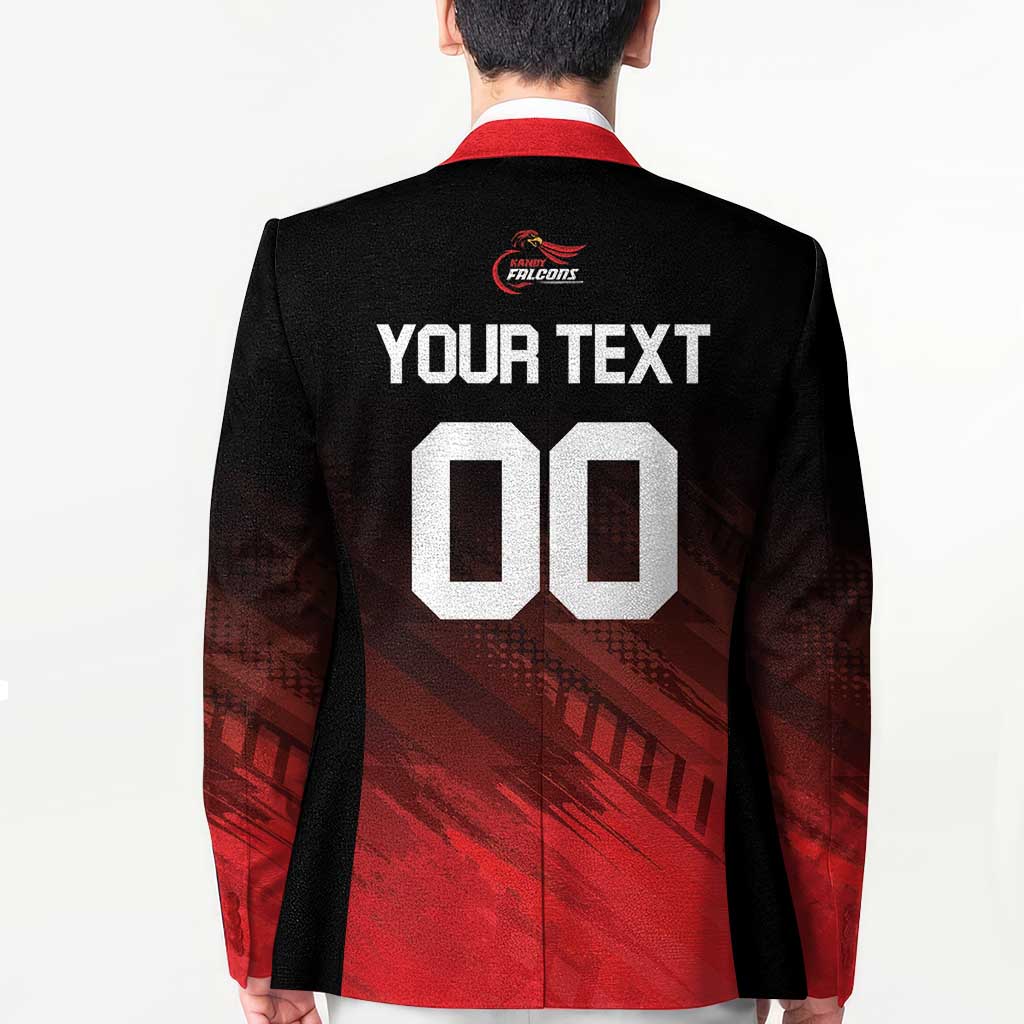 Custom Kandy Cricket Falcons Blazer Ready to Roar and Soar - Wonder Print Shop
