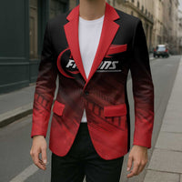 Custom Kandy Cricket Falcons Blazer Ready to Roar and Soar - Wonder Print Shop