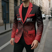 Custom Kandy Cricket Falcons Blazer Ready to Roar and Soar - Wonder Print Shop