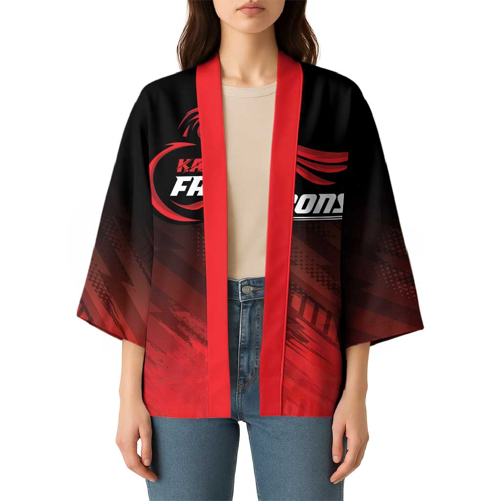 Custom Kandy Cricket Falcons Kimono Ready to Roar and Soar - Wonder Print Shop