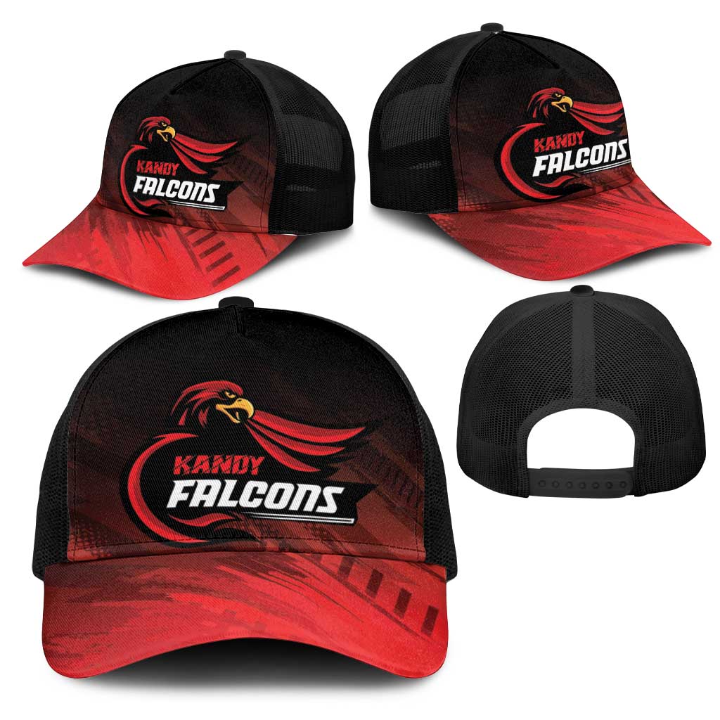 Kandy Cricket Falcons Mesh Trucker Cap Ready to Roar and Soar - Wonder Print Shop
