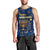 Personalised Hanukkah Festival Men Tank Top Eight Nights Menorah Dreidel - Wonder Print Shop