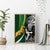 Custom New Zealand and South Africa Rugby Canvas Wall Art Silver Fern Protea Pattern World Cup 2023 - Wonder Print Shop