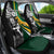 Custom New Zealand and South Africa Rugby Car Seat Cover Silver Fern Protea Pattern World Cup 2023 - Wonder Print Shop