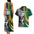 Custom New Zealand and South Africa Rugby Couples Matching Tank Maxi Dress and Hawaiian Shirt Silver Fern Protea Pattern World Cup 2023 - Wonder Print Shop