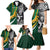 Custom New Zealand and South Africa Rugby Family Matching Mermaid Dress and Hawaiian Shirt Silver Fern Protea Pattern World Cup 2023 - Wonder Print Shop