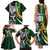 Custom New Zealand and South Africa Rugby Family Matching Tank Maxi Dress and Hawaiian Shirt Silver Fern Protea Pattern World Cup 2023 - Wonder Print Shop