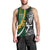 Custom New Zealand and South Africa Rugby Men Tank Top Silver Fern Protea Pattern World Cup 2023 - Wonder Print Shop