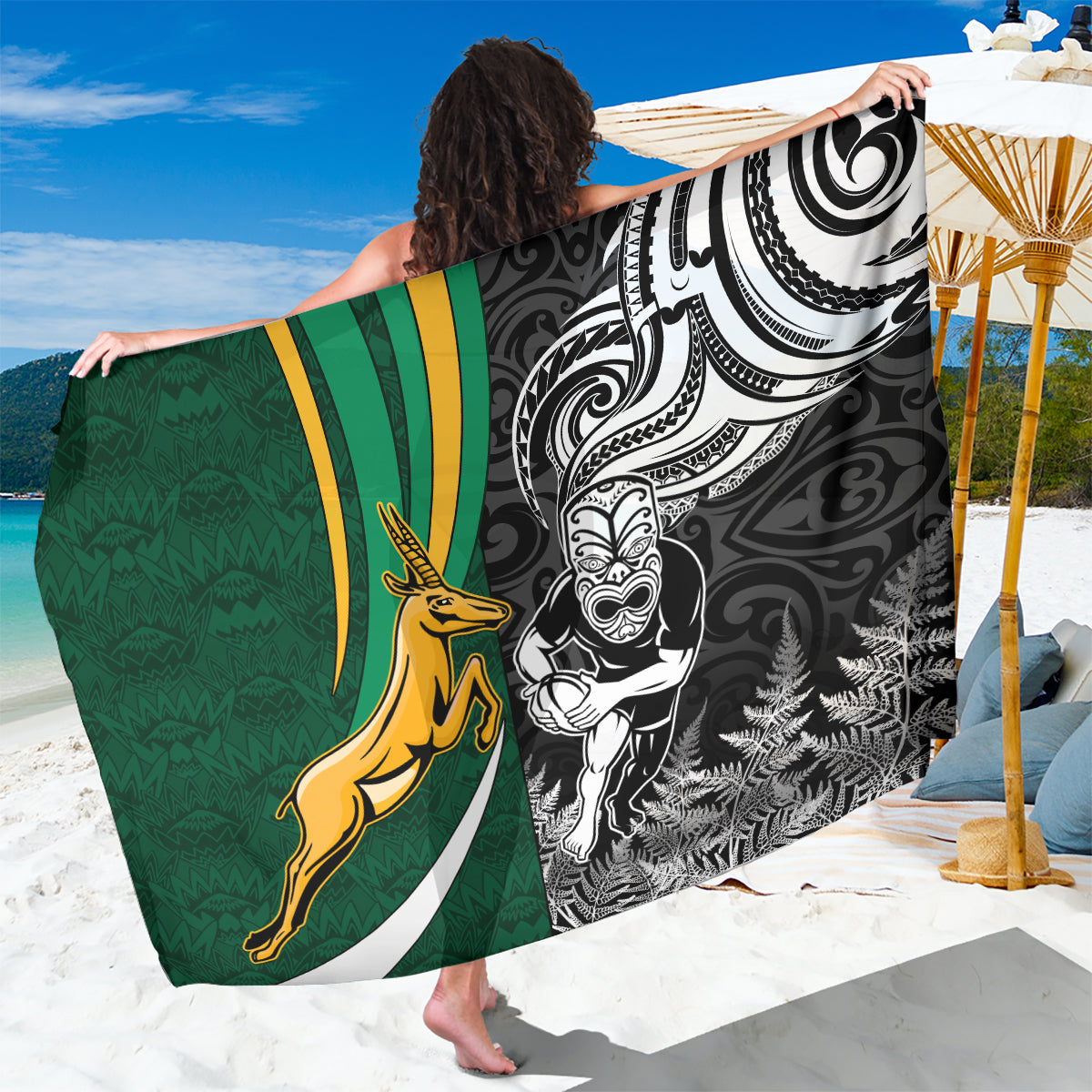 custom-new-zealand-and-south-africa-rugby-sarong-silver-fern-protea-pattern-world-cup-2023