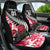 Custom New Zealand and England Rugby Car Seat Cover Silver Fern With Red Rose World Cup 2023 - Wonder Print Shop