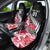 Custom New Zealand and England Rugby Car Seat Cover Silver Fern With Red Rose World Cup 2023 - Wonder Print Shop