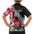 Custom New Zealand and England Rugby Family Matching Mermaid Dress and Hawaiian Shirt Silver Fern With Red Rose World Cup 2023 - Wonder Print Shop