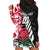 Custom New Zealand and England Rugby Hoodie Dress Silver Fern With Red Rose World Cup 2023 - Wonder Print Shop