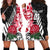 Custom New Zealand and England Rugby Hoodie Dress Silver Fern With Red Rose World Cup 2023 - Wonder Print Shop