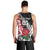 Custom New Zealand and England Rugby Men Tank Top Silver Fern With Red Rose World Cup 2023 - Wonder Print Shop