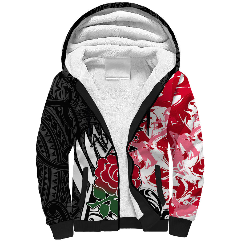 custom-new-zealand-and-england-rugby-sherpa-hoodie-silver-fern-with-red-rose-world-cup-2023