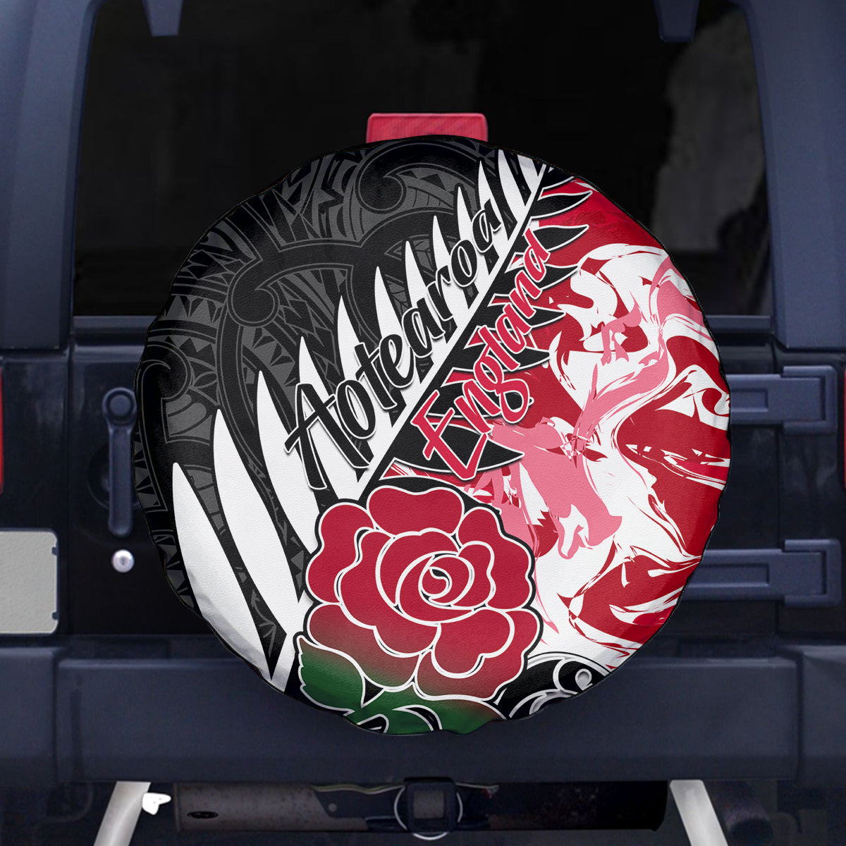 custom-new-zealand-and-england-rugby-spare-tire-cover-silver-fern-with-red-rose-world-cup-2023