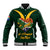 Custom South Africa Rugby Baseball Jacket Stronger Together Stronger Forever Bokke World Cup 2023 - Wonder Print Shop