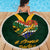 Custom South Africa Rugby Beach Blanket Stronger Together Stronger Forever Bokke World Cup 2023 - Wonder Print Shop