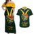 Custom South Africa Rugby Couples Matching Off Shoulder Maxi Dress and Hawaiian Shirt Stronger Together Stronger Forever Bokke World Cup 2023 - Wonder Print Shop