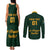 Custom South Africa Rugby Couples Matching Tank Maxi Dress and Long Sleeve Button Shirt Stronger Together Stronger Forever Bokke World Cup 2023 - Wonder Print Shop