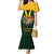 Custom South Africa Rugby Family Matching Mermaid Dress and Hawaiian Shirt Stronger Together Stronger Forever Bokke World Cup 2023 - Wonder Print Shop