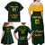 Custom South Africa Rugby Family Matching Off Shoulder Maxi Dress and Hawaiian Shirt Stronger Together Stronger Forever Bokke World Cup 2023 - Wonder Print Shop