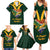 Custom South Africa Rugby Family Matching Summer Maxi Dress and Hawaiian Shirt Stronger Together Stronger Forever Bokke World Cup 2023 - Wonder Print Shop