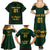 Custom South Africa Rugby Family Matching Summer Maxi Dress and Hawaiian Shirt Stronger Together Stronger Forever Bokke World Cup 2023 - Wonder Print Shop