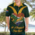 Custom South Africa Rugby Hawaiian Shirt Stronger Together Stronger Forever Bokke World Cup 2023 - Wonder Print Shop